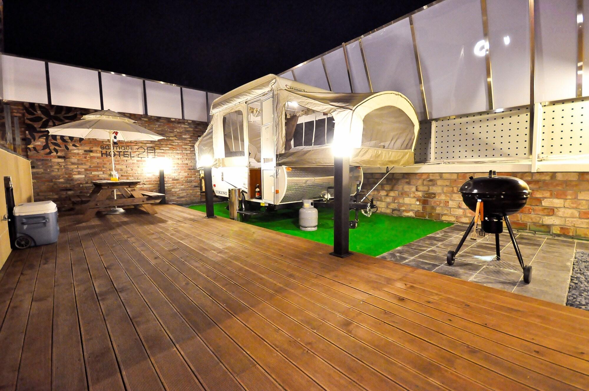 February Hotel Apsan Daegu Zewnętrze zdjęcie